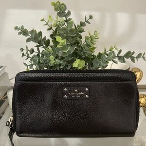 Kate Spade Black Leather Wallet